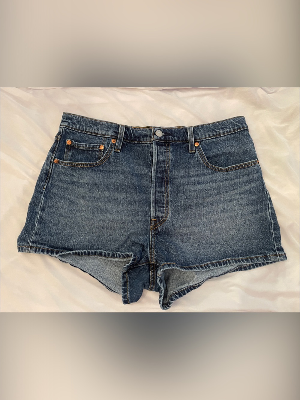 Levi’s 501 Blue Denim Women's Shorts